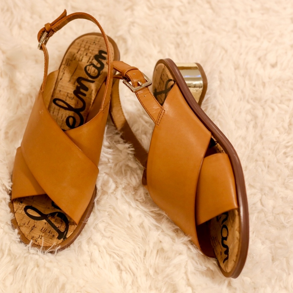Camel Sam Edelman Sandals size 6